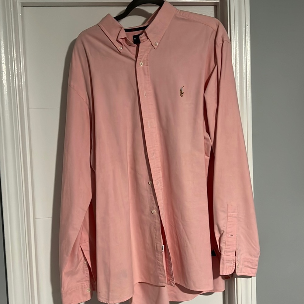 Polo Ralph Lauren Oxford Shirt Classic Fit Long Sleeve Mens XXL Button Down